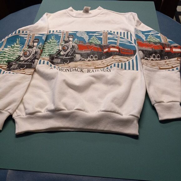 Vintage Adirondack Railroad Sweatshirt - Picture 1 of 7